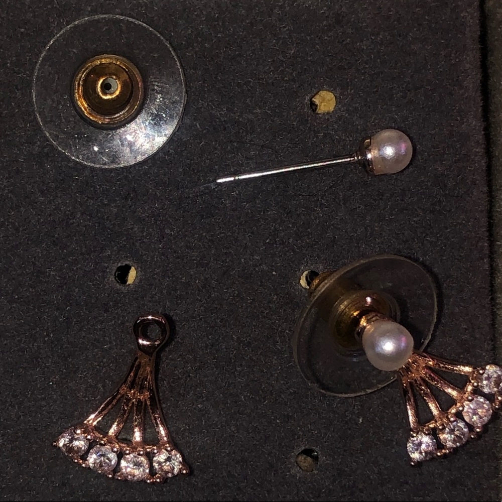 Two piece earrings